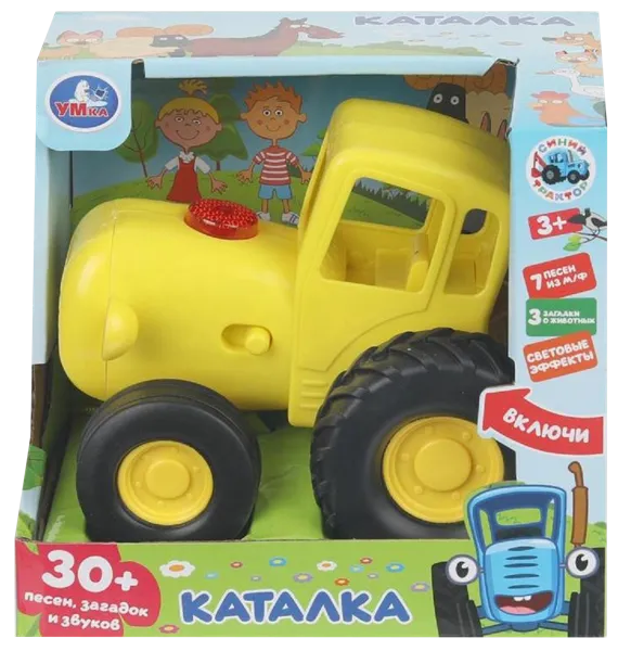 Изображение Игрушка звук Умка каталка желтая Шанту Сити к/у, 1 шт