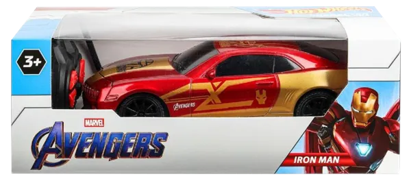 Изображение Машина 20см на р/у Играем вместе железный человек Шанту Сити к/у, 1 шт