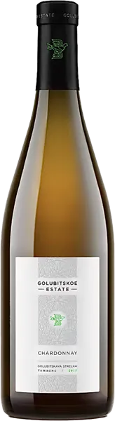 Изображение Вино белое сухое Шардоне Поместье Голубицкое с/б, 0,75 л