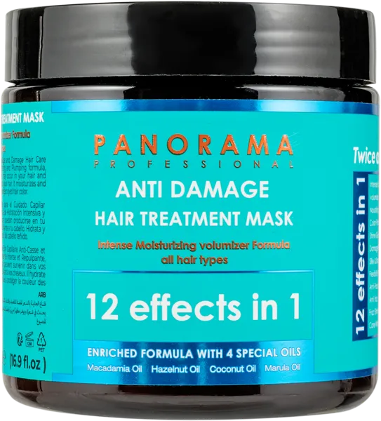 Изображение Маска для ломких волос Панорама Профессионал с маслами укрепляющий МА Козметик САН п/у, 500 мл