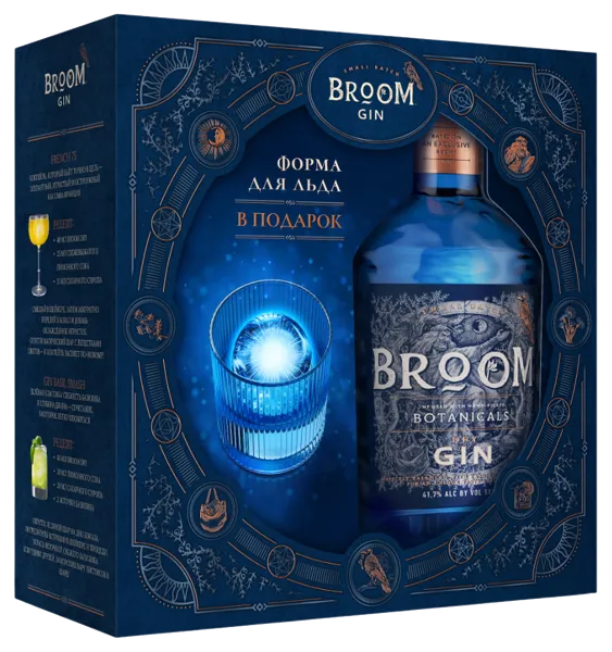 Изображение Джин 41.7% Брум с формой для льда Рузский КЗ п/у, 0,5 л