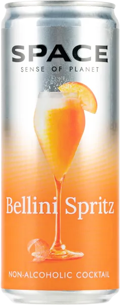 Изображение Напиток безалкогольный газ Спейс беллини спритц Космическая компания ж/б, 0,33 л