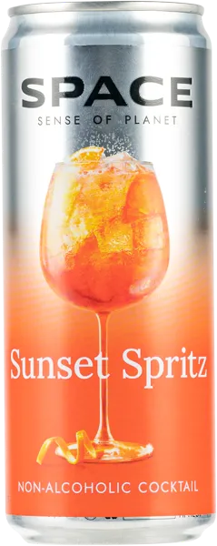 Изображение Напиток безалкогольный газ Спейс сансет спритц Космическая компания ж/б, 0,33 л