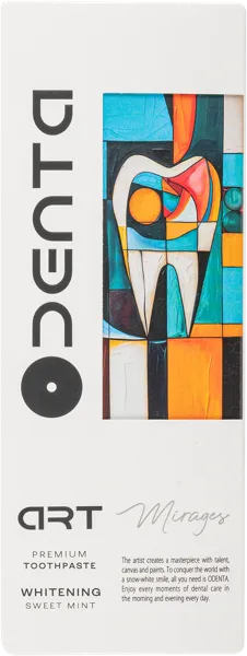 Изображение Зубная паста отбеливающая Одента сладкая мята СОАО ПКФ Модум - наша косметика к/у, 220 мл