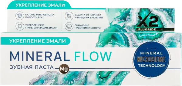 Изображение Зубная паста Пиэс лаб минерал флоу укрепление эмали Пи Эс Лаб к/у, 100 мл