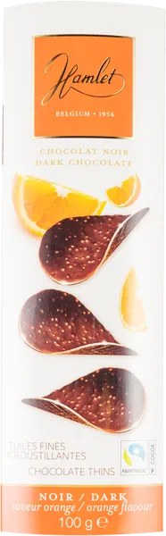 Изображение Шоколад темный Гамлет тюльи апельсин Гамлет кор, 100 г