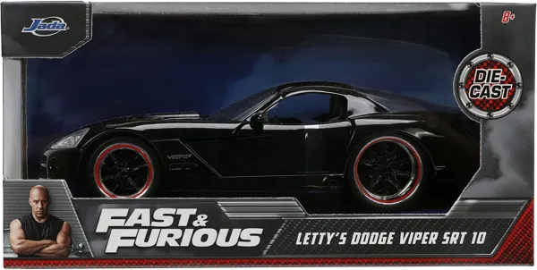 Изображение Машина 1:32 Джада Тойс додж вайпер str Джада тойс к/у, 1 шт