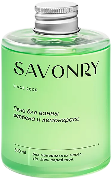 Изображение Пена для ванны Савонри вербена лемонграсс Савонри ООО п/у, 300 мл