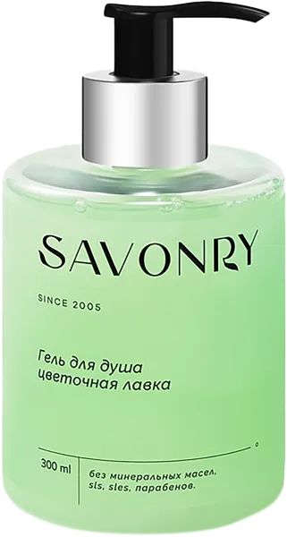 Изображение Гель для душа Савонри цветочная лавка Савонри ООО п/у, 300 мл