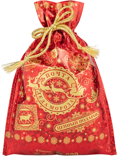 Изображение Набор Почта Деда Мороза рубиновый ТС ТАБРИС мешок 25-26, 500 г