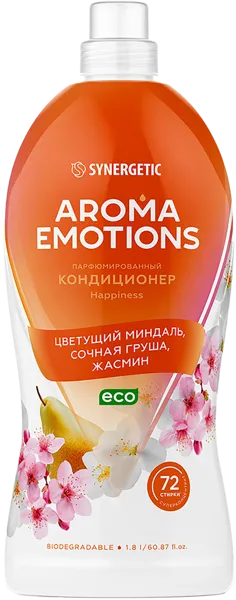 Изображение Кондиционер для белья Синергетик БИО счастье Синергетик п/у, 1,8 л