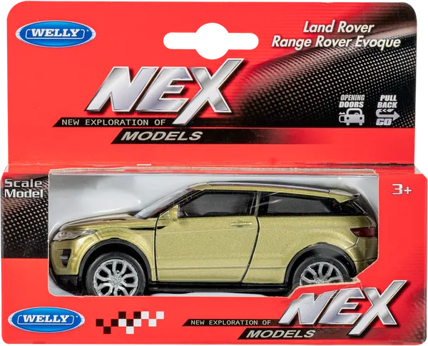 Изображение Машина 1:38 Велли рендж ровер эвок Велли Фэктори ЛТД к/у, 1 шт