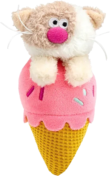 Изображение Брелок для ключей Будибаса кофейные коты латте МПП ООО , 1 шт