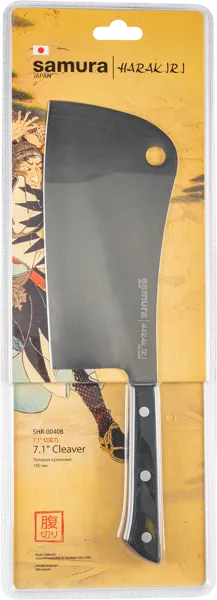 Изображение Нож 30см топорик Самура харакири черный Самура п/у, 1 шт