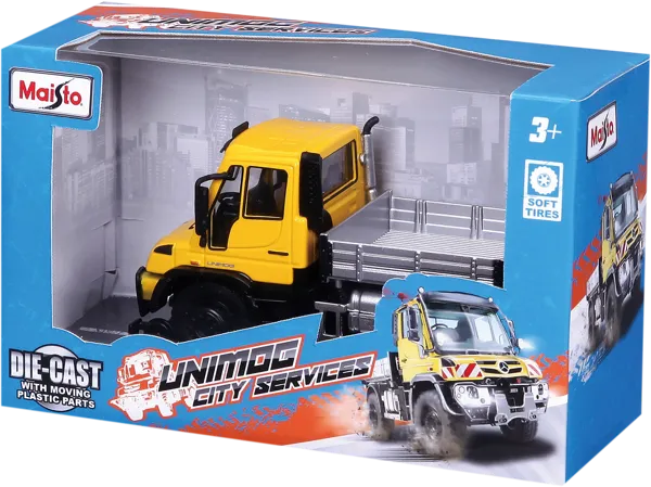 Изображение Машина 1:43 Маисто мерседес бенз унимог Маисто к/у, 1 шт