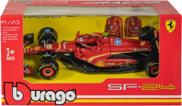Изображение Машина 1:43 Ббураго феррари sf24 Ббураго к/у, 1 шт