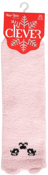 Изображение Носки размер 25 женские Клевер Д967Т светло-розовые Клевер м/у, 1 пара