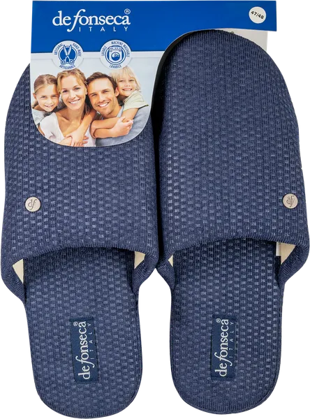 Изображение Тапочки 41-48 мужские Де Фонсека Рома топ MB52RU Де Фонсека м/у, 1 пара