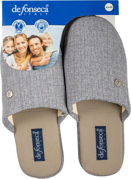 Изображение Тапочки 41-48 мужские Де Фонсека Рома топ MB30RU Де Фонсека м/у, 1 пара