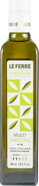 Изображение Масло оливковое 0,18% Ле Ферре из Апулии e.v. мультисортовое Ле Ферре с/б, 500 мл