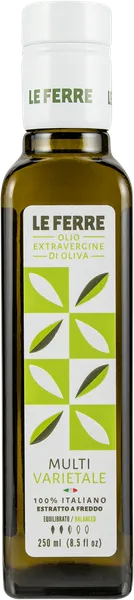 Изображение Масло оливковое 0,18% Ле Ферре из Апулии e.v. мультисортовое Ле Ферре с/б, 250 мл
