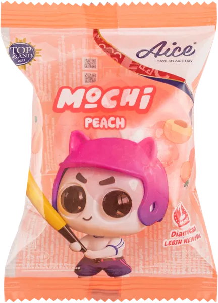 Изображение Мороженое персик Айс моти Айс Крим Джатим Индустри флоупак, 40 г