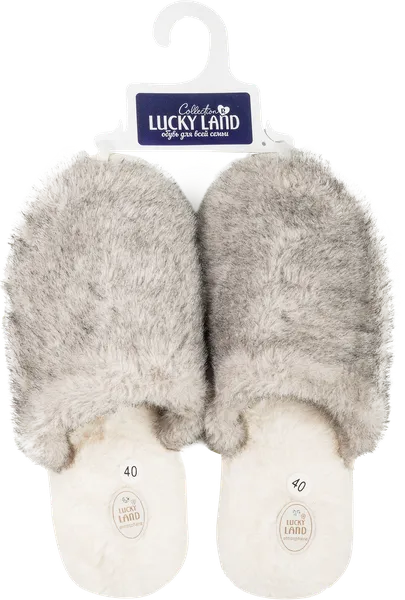 Изображение Тапочки женские домашние Лакки Лэнд 4941W-CH-C в ассортименте Степ-Трейд , 1 пара