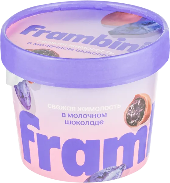 Изображение Ягоды замороженный Фрамбини жимолость в молочном шок Фрамбини 

ООО б/ст, 130 г