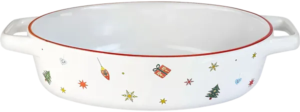 Изображение Форма 26,5*16см для запекания Эспрадо фестивос овальная Эспрадо м/у, 1 шт