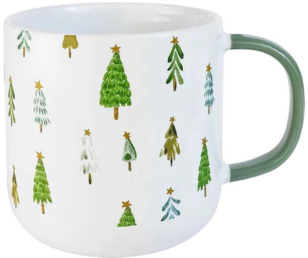 Изображение Кружка 360мл белая Эспрадо либре ели керамика Эспрадо м/у, 1 шт