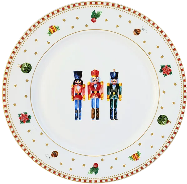 Изображение Тарелка 26см обеденная Эспрадо кликс белая фарфор Эспрадо м/у, 1 шт