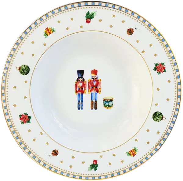 Изображение Тарелка 21см суповая Эспрадо кликс белая фарфор Эспрадо м/у, 1 шт