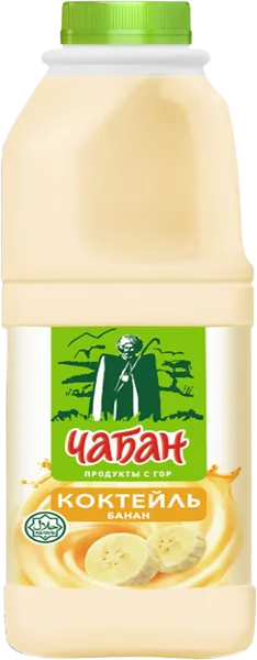 Изображение Коктейль 2,5% молочный Чабан банан Нальчикский МК п/б, 950 мл