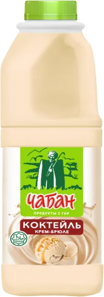 Изображение Коктейль 2,5% молочный Чабан крем-брюле Нальчикский МК п/б, 950 мл