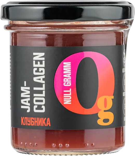 Изображение Джем низкокалорийный Ноль грамм клубника коллаген Велмейд с/б, 150 г