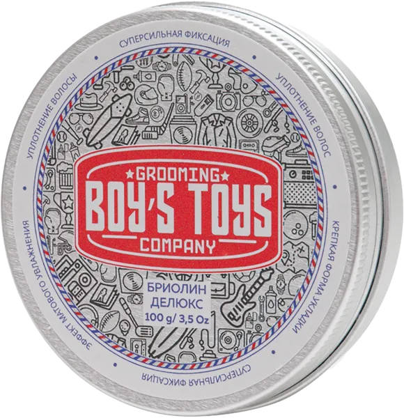 Изображение Глина для волос мужская Бойз тойс средняя фиксация Альфа Трейд ж/б, 100 мл