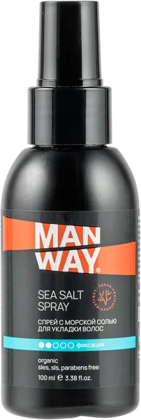 Изображение Спрей для волос мужской Мен вей с морской солью Ингеоком Дистрибьюшен Парнерс п/у, 100 мл