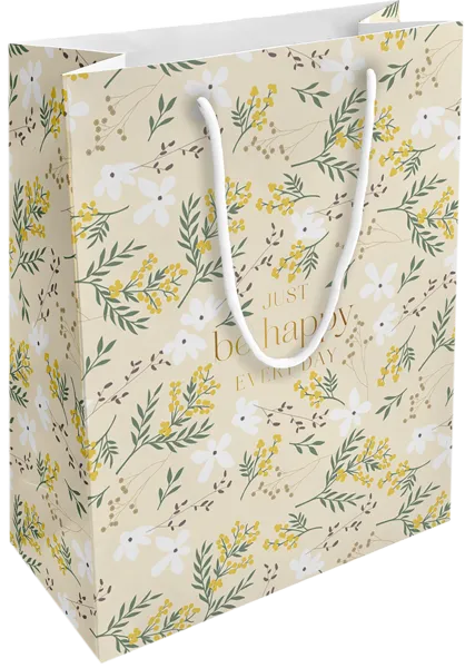 Изображение Пакет 25*32см бумажный Би Смарт флёр мимоза Иу Антэнг Пэкэджинг , 1 шт