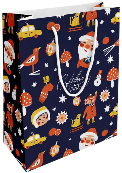 Изображение Пакет 25*32см бумажный Би Смарт детство синий Иу Антэнг Пэкэджинг , 1 шт