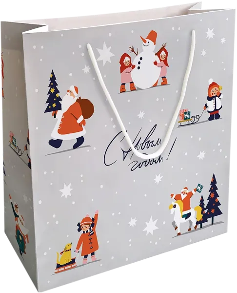 Изображение Пакет 32*32см бумажный Би Смарт детство серый Иу Антэнг Пэкэджинг , 1 шт