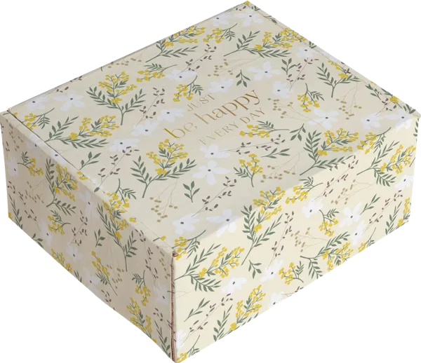 Изображение Коробка 23*26см подарочная Би Смарт флёр мимоза Вэньчжоу Цзяюань арт , 1 шт