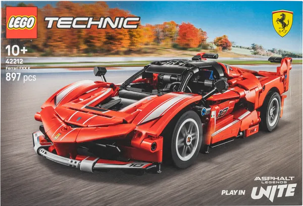 Изображение Конструктор с 10 лет 42212 Лего техник феррари FXX K Лего к/у, 1 шт