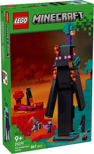 Изображение Конструктор с 9 лет 21279 Лего майнкрафт башня эндермена Лего к/у, 1 шт
