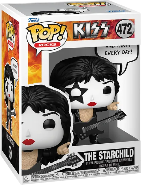 Изображение Фигурка 472 3+ Фанко поп музыка кисс старчайлд Фанко к/у, 1 шт