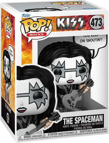 Изображение Фигурка 473 3+ Фанко поп музыка кисс спейсмэн Фанко к/у, 1 шт