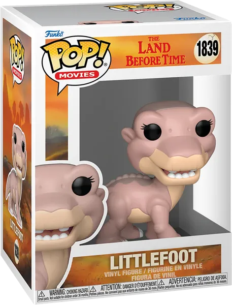 Изображение Фигурка 1839 3+ Фанко поп мультфильмы детёныш литтлфут Фанко к/у, 1 шт