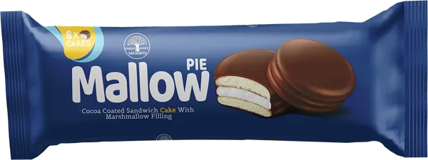 Изображение Печенье в молочном шоколаде Мэллоу маршмеллоу Шолен м/у, 184 г