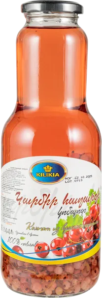 Изображение Компот Киликия красная смородина Ереванское пиво с/б, 1 л