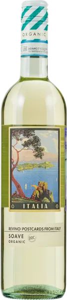 Изображение Вино белое сухое стиль №2 Гарганега Венето Соаве 2024 Ревино Кастельнуово Дель Гарда с/б, 0,75 л