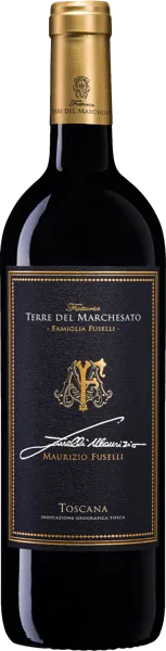 Изображение Вино красное сухое стиль №3 Пти Вердо Тоскана Маурицио Фузелли 2022 Терре дель Маркезато п/у, 0,75 л